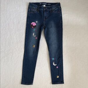 Cat & Jack | Flip Sequin Planet Space Sequin Super Stretch Skinny Jeans (10)